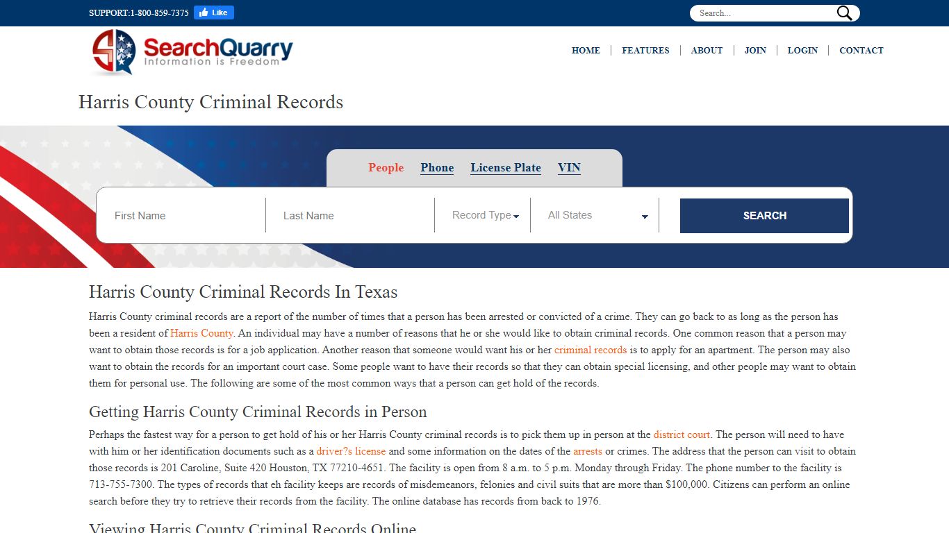 Harris County Criminal Records - SearchQuarry